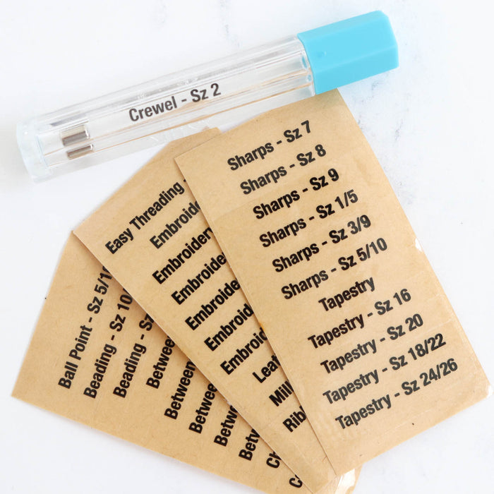 Needle Storage Tubes with Magnet-Stitched Modern