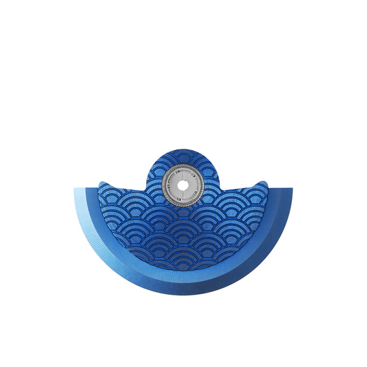 NH Movement Rotor: Great Wave Blue Finish