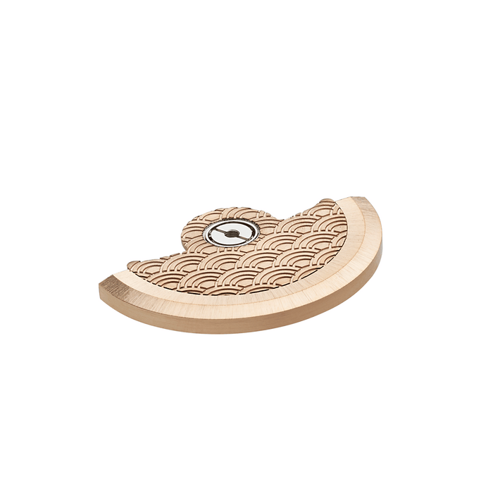 NH Movement Rotor: Great Wave Rose Gold Finish