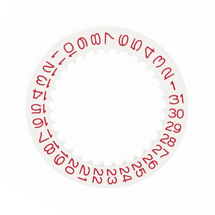 NH35/36A Date Wheel Disc: Red