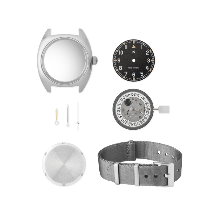 NMK-WK22 DIY Watchmaking Kit: W10 Pilot Watch