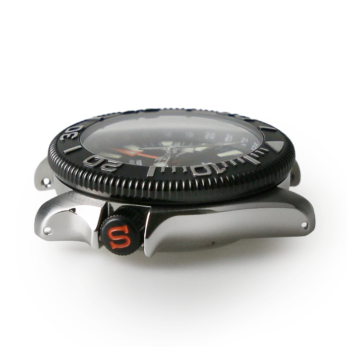NMK312 - SKX/SRPD Domed Sapphire Crystal for Sloped Inserts (NH34 Compatible)