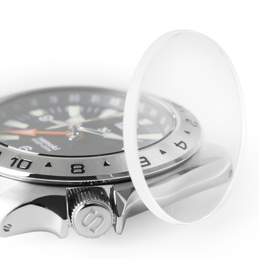 NMK314 SKX/SRPD Slim Flat Sapphire Crystal for Flat Inserts