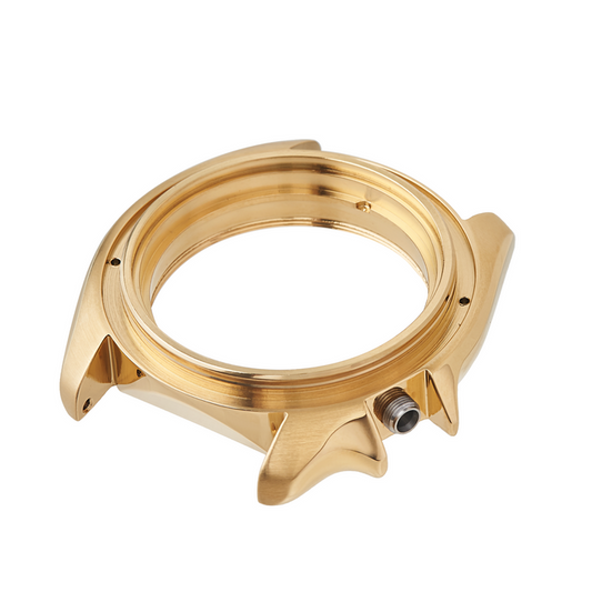SKX Watch Case : Polished Gold Finish SKX007 SKX009 Case