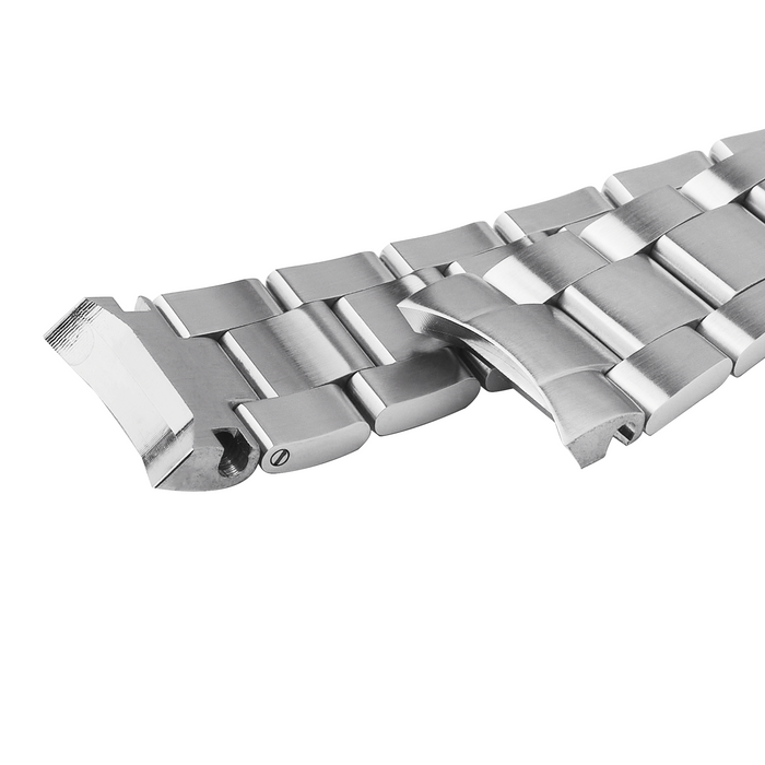 NMK912 Field Oyster Bracelet - Brushed Steel
