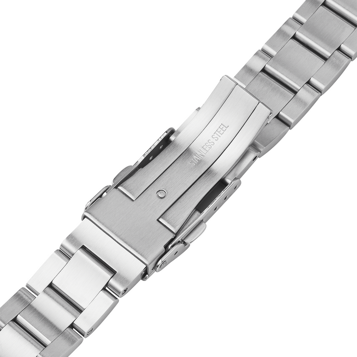 NMK912 Field Oyster Bracelet - Brushed Steel
