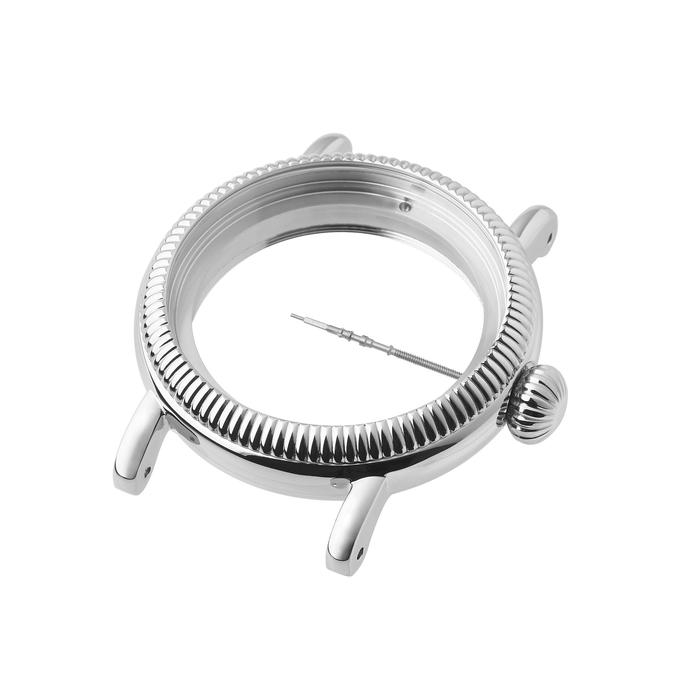 NMK917 Pilot Case Bundle w Coil Bezel: Polished Finish