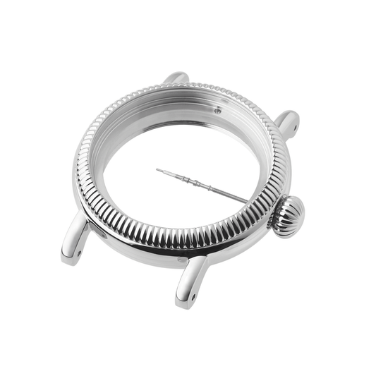 NMK917 Pilot Case Bundle w Coil Bezel: Polished Finish