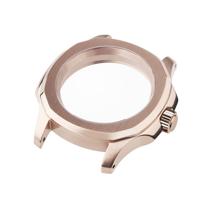 NMK926 Nautilus SKX007/SPRD Watch Case Bundle: Rose Gold Finish