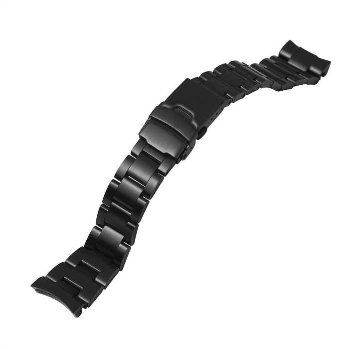 NMK926 Nautilus Watch Bracelet: Oyster Black Brushed Finish