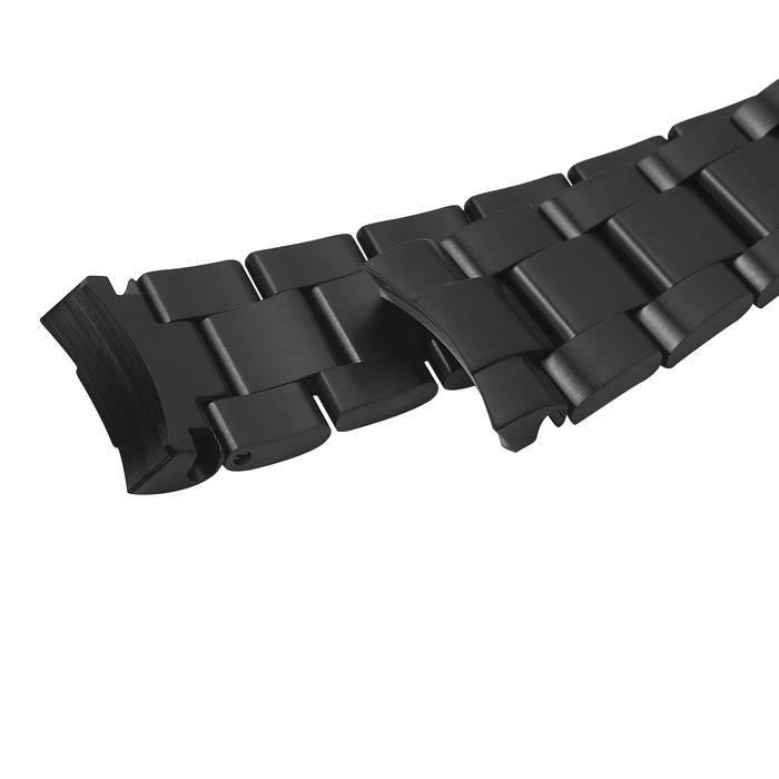 NMK926 Nautilus Watch Bracelet: Oyster Black Brushed Finish