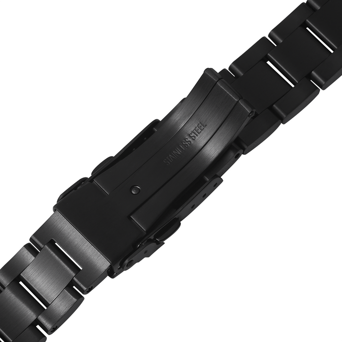 NMK926 Nautilus Watch Bracelet: Oyster Black Brushed Finish