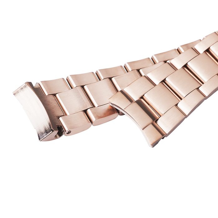 NMK926 Nautilus Watch Bracelet: Oyster Rose Gold Brushed Finish