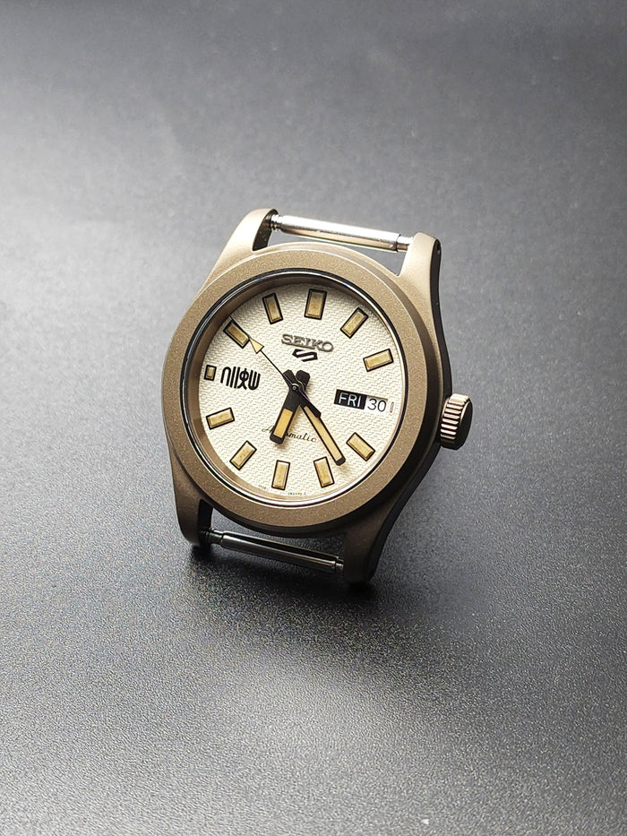 NMK931 Field Watch Case Bundle: Gold/Steel Finish