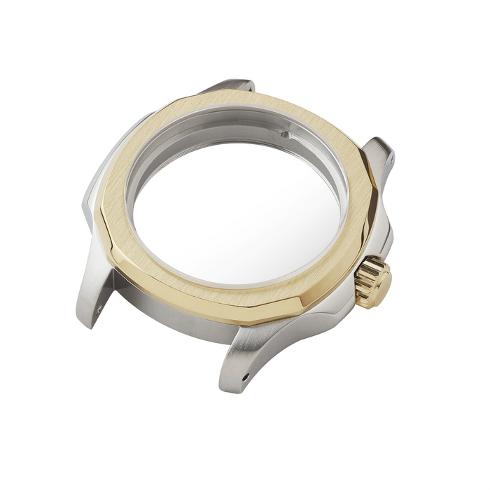 NMK935 Nautilus Watch Case Mk 2: Two-Tone Gold Finish