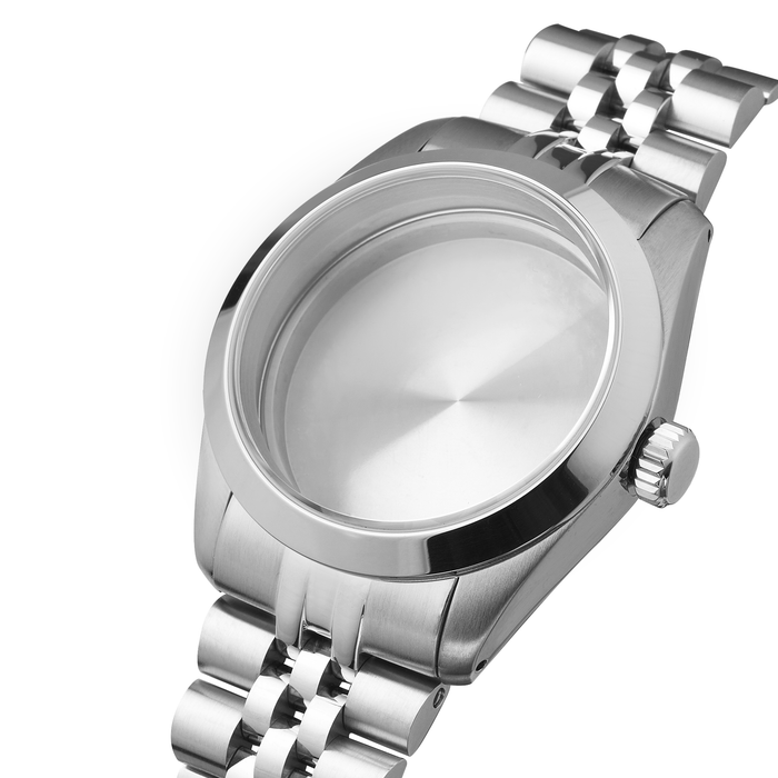 NMK936 36mm Explorer Case Bundle: Steel Finish