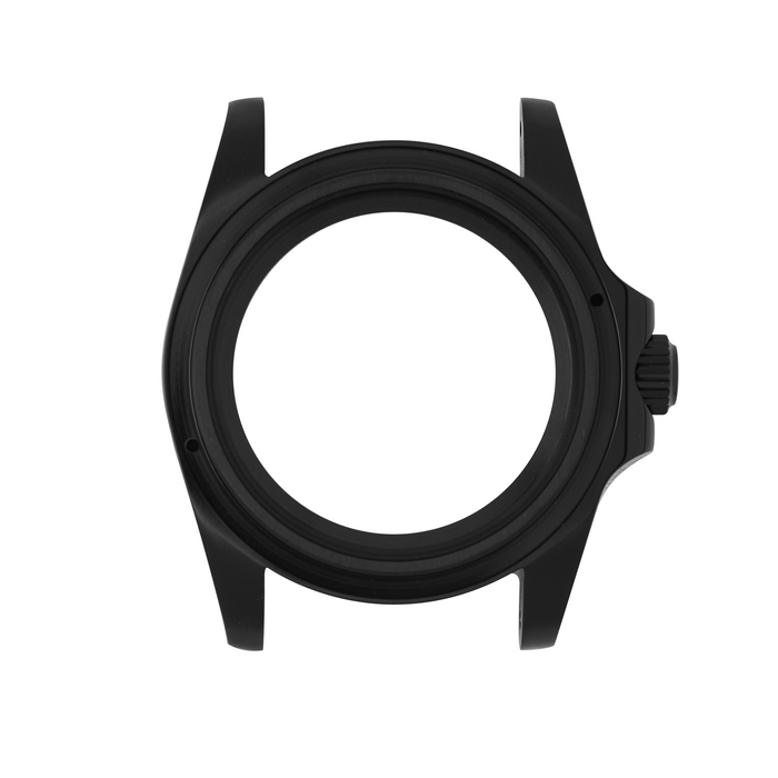 NMK941 GMT Sub SKX007/SRPD Watch Case Mk 2: Black Finish (NH34 Compatible)