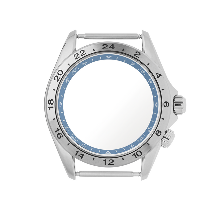Brushed GMT / Compass - Blue