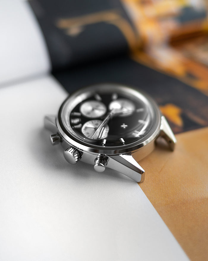 NMK955 VK Chronograph Case: Steel Finish