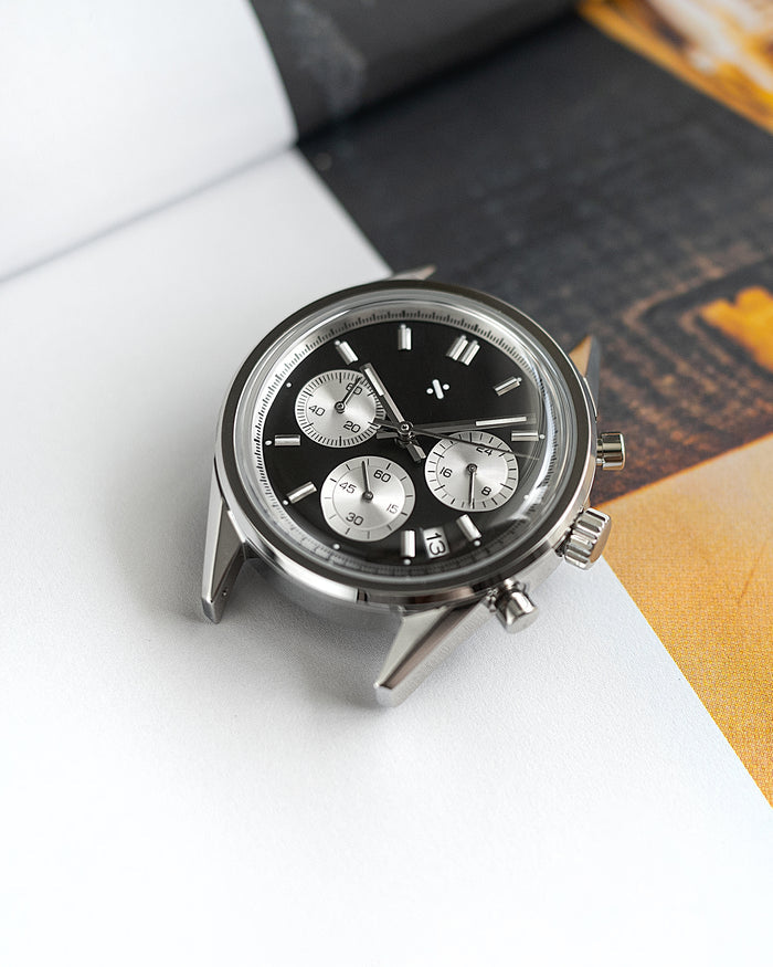NMK955 VK Chronograph Case: Steel Finish