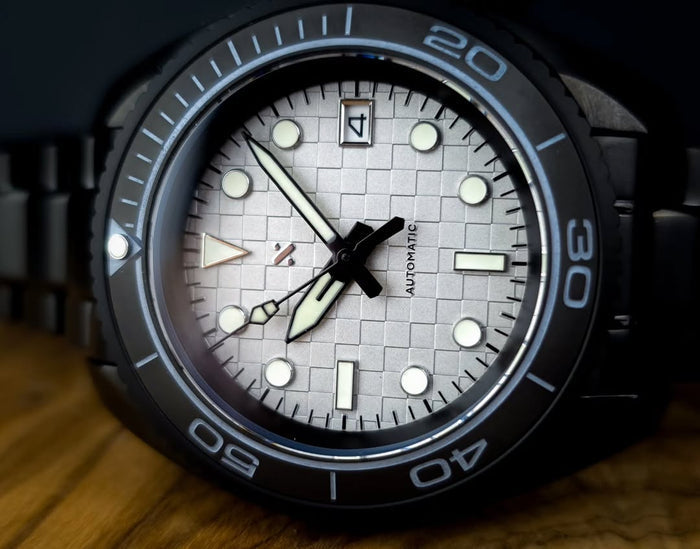 NMK960 Sumo SKX007/SRPD Case: Brushed Black Finish