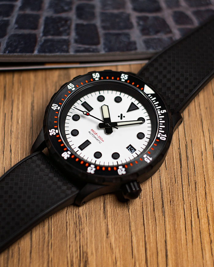 NMK962 SKX007/SRPD N50 Tool Diver Case Bundle: Matte Black Finish
