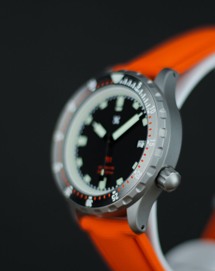 NMK962 SKX007/SRPD N50 Tool Diver Case Bundle: Sandblasted Finish
