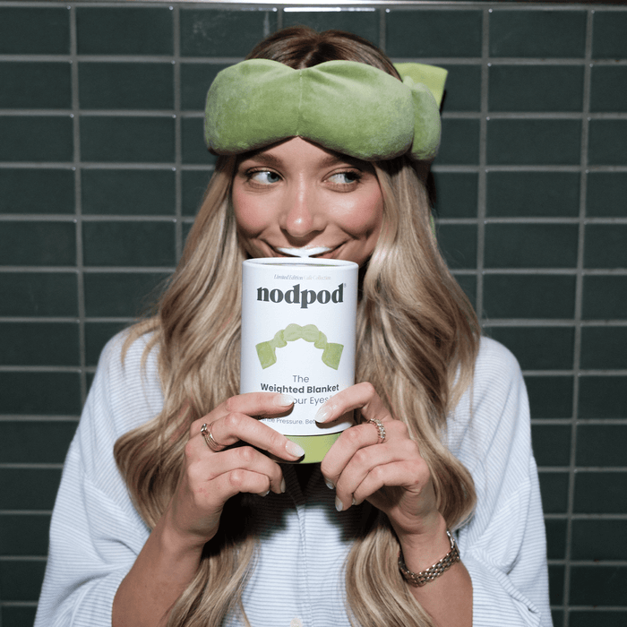 Nodpod Weighted Sleep Mask- Matcha