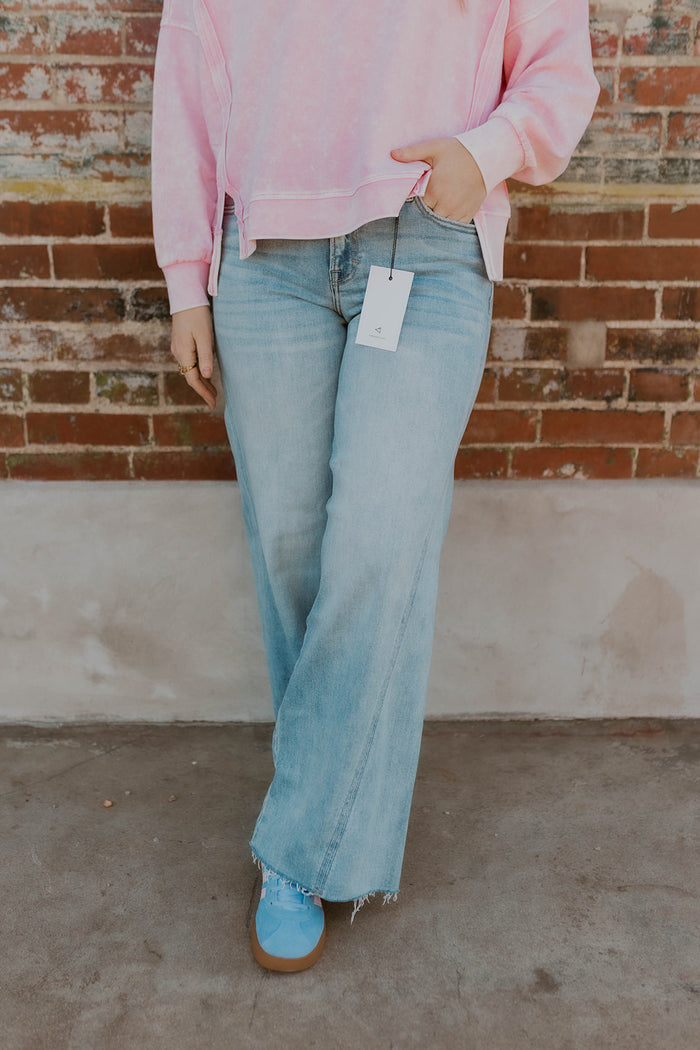 Nori Mid Rise Jeans- Hidden