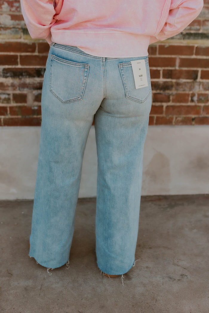 Nori Mid Rise Jeans- Hidden