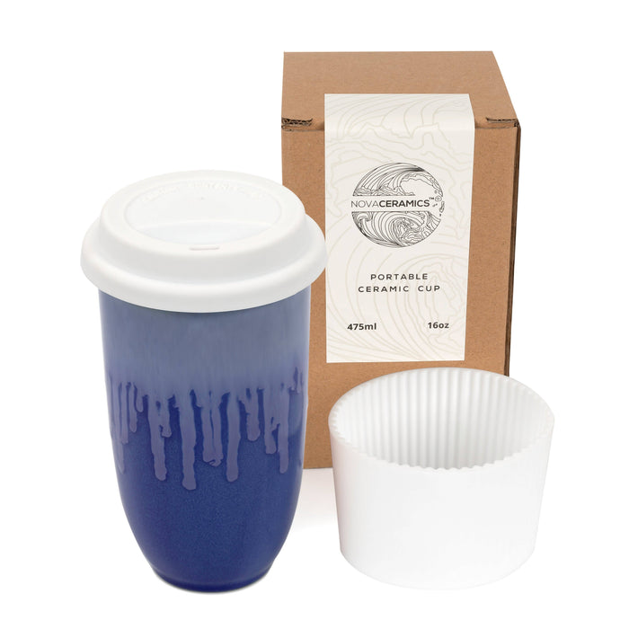 Nova Ceramics - Neptune Cup 16oz (Includes Lid & Band)