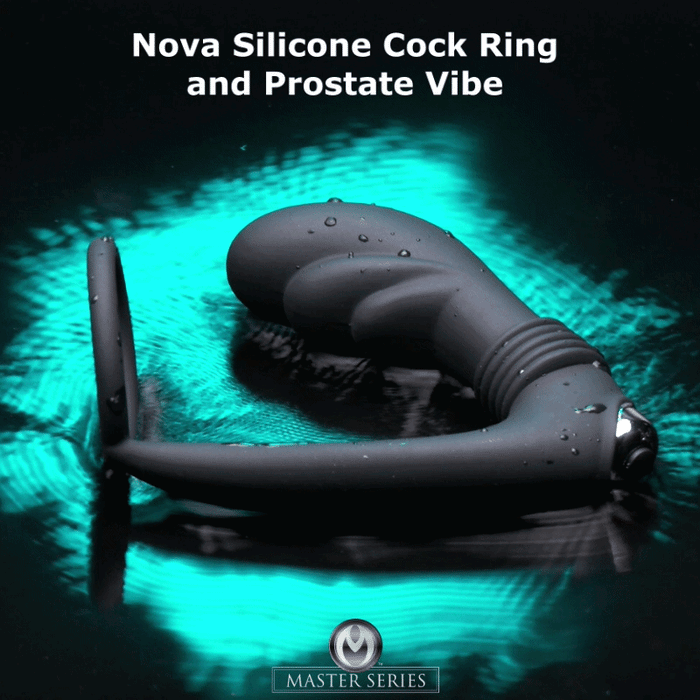 Nova Silicone Cock Ring and Prostate Stimulator