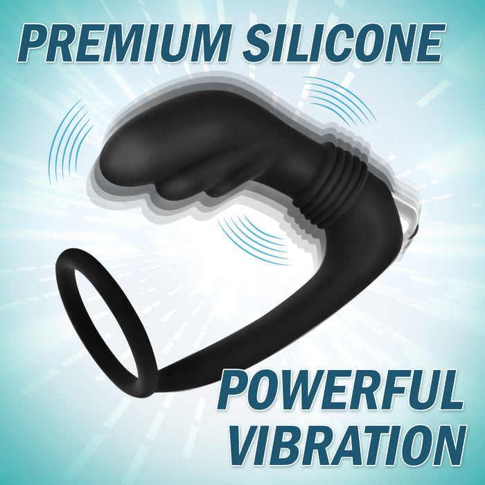 Nova Silicone Cock Ring and Prostate Stimulator
