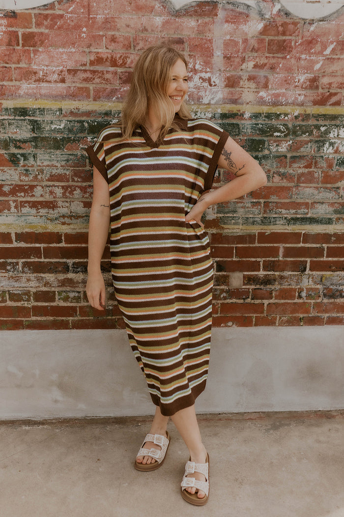 Ocean Breeze Knit Dress