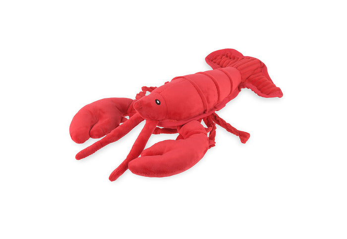 Play's Ocean Buddies Lemmy the Lobster red plush lobster plush toy on a white background