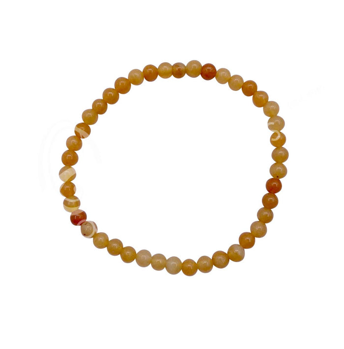 Oceanic Linkways Inc - (PC)BRACELET - AVENTURINE, RED (4-4.5 MM) 7.15-7.25"