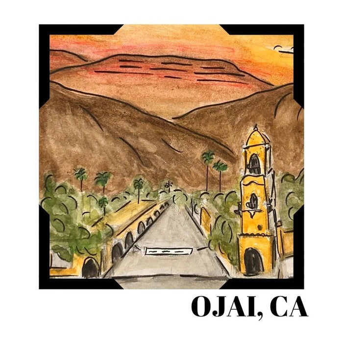 Ojai Square Magnet