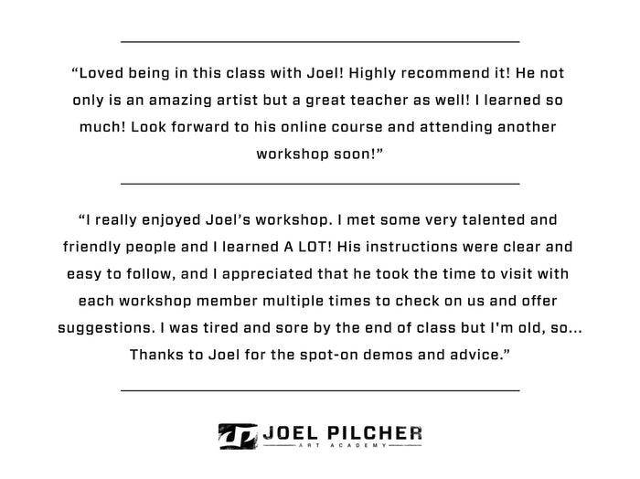 Online Charcoal Workshop - March 7th, 2026