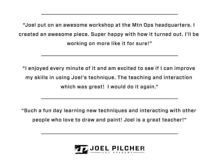 Online Charcoal Workshop - March 7th, 2026