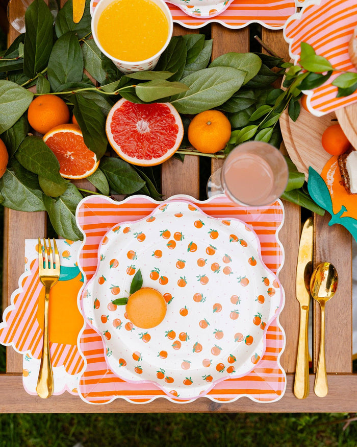 Oranges 10 inch Plate