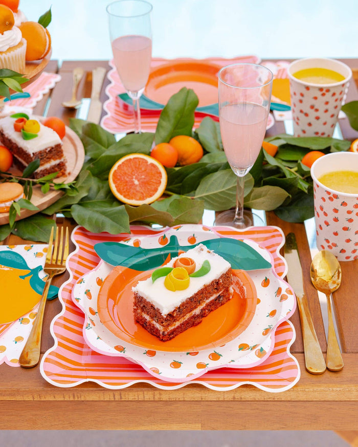 Oranges 10 inch Plate