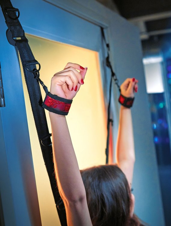 Over the Top Bondage Cross Image 3