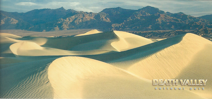 Panoramic Death Valley Postcard