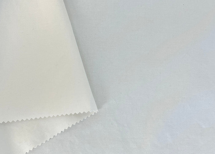 Paper Yarn & Cotton with Stretch, Medium Weight, 49", US$25/yard