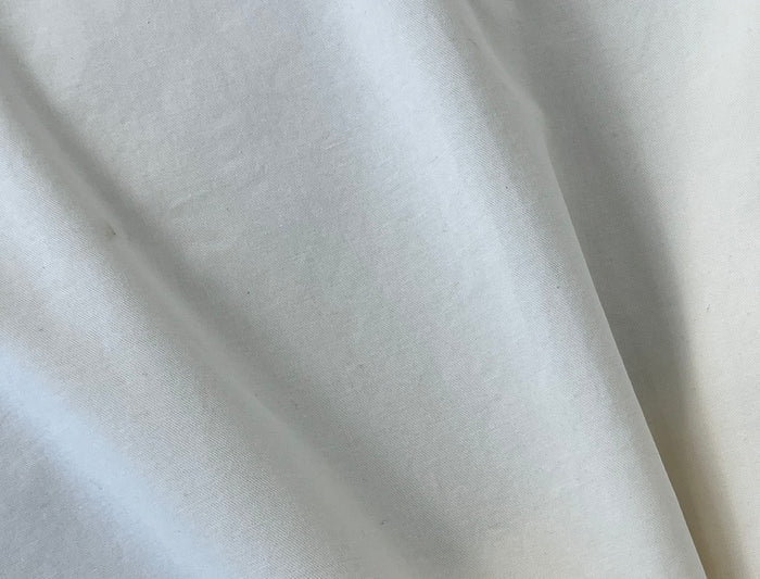 Paper Yarn & Cotton with Stretch, Medium Weight, 49", US$25/yard