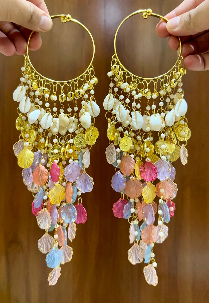 Petal Shell Ghungroo Kalira | Lightweight Bridal Kaleera