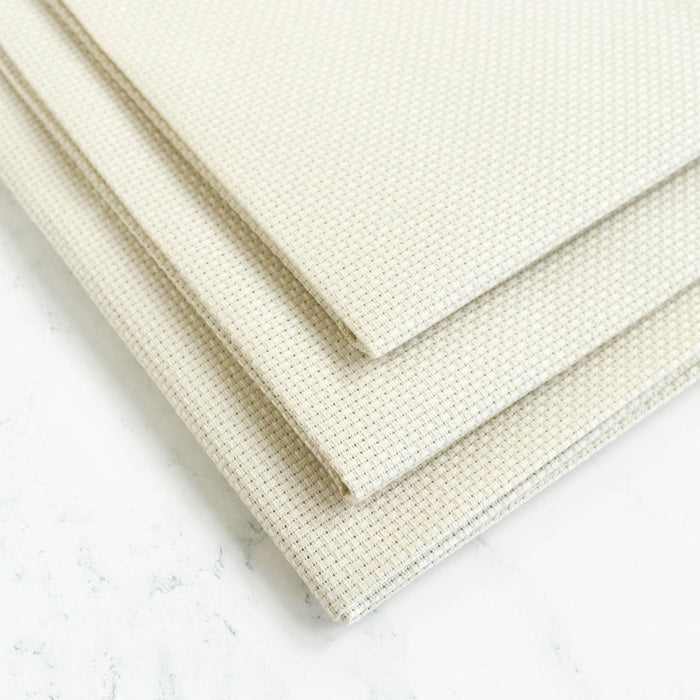 Platinum Aida Cross Stitch Fabric-Stitched Modern