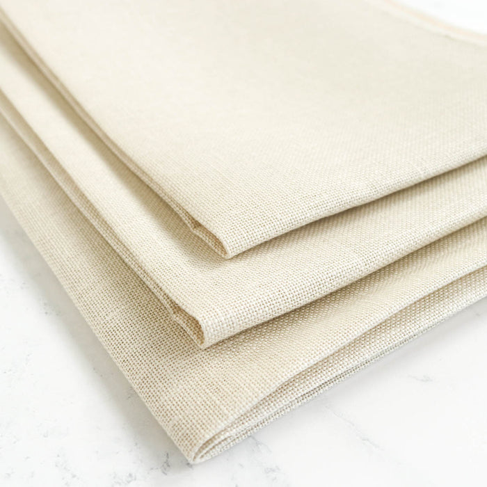 Platinum Cashel Linen Fabric - 28 count-Stitched Modern