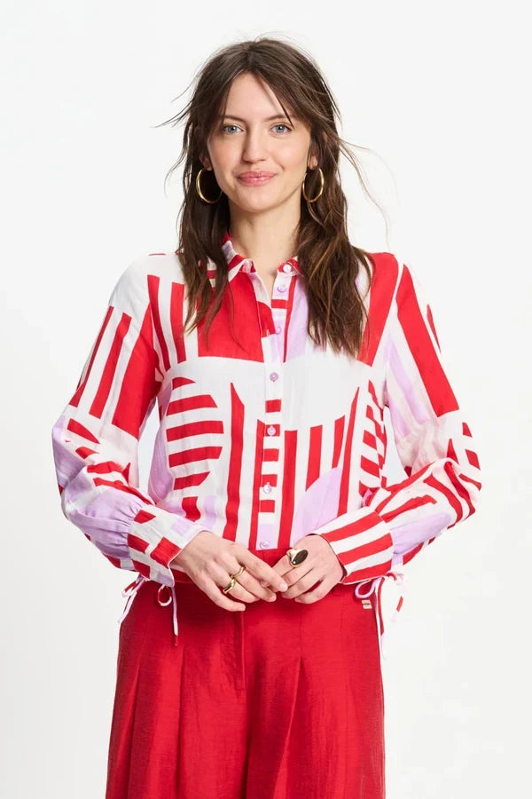 POM BLOUSE in Sundeck Linen from POM Amsterdam