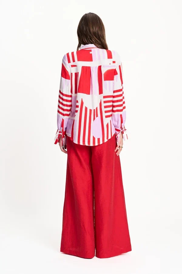 POM BLOUSE in Sundeck Linen from POM Amsterdam